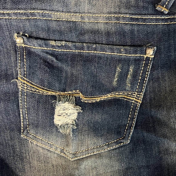 Sale!! Almost famous size 13 short romper DENIM - Picture 6 of 7